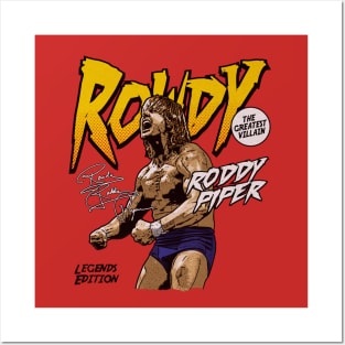 Roddy Piper Comic Posters and Art